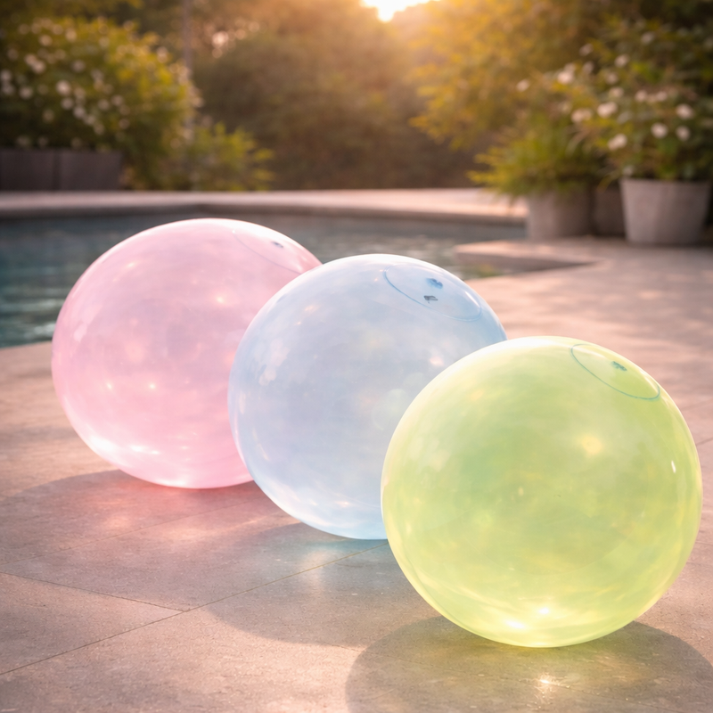 Inflatable Play Ball for Children and Adults for Outdoor Fun in the Summer