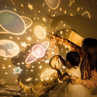 Stars & Galaxy Pattern Projector Night Light