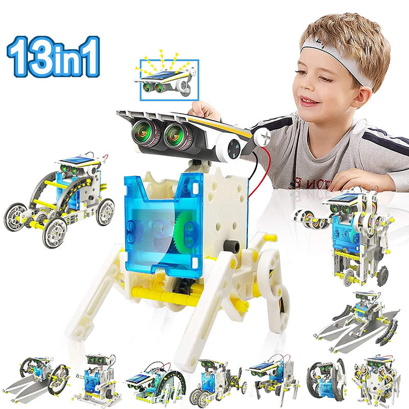13-in-1 Solar Educational Robot Building Kit