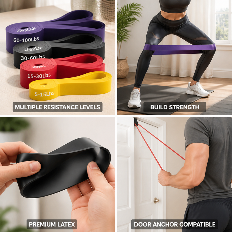 High-Resistance Fitness Band