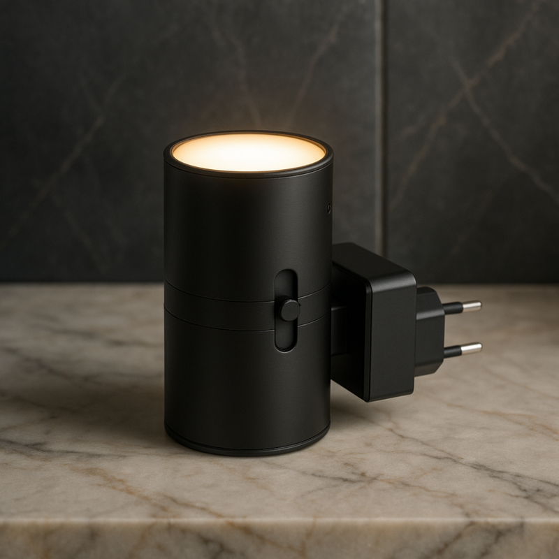 LED Night Light for Socket with Dimmable Sensor and Automatic Lighting
