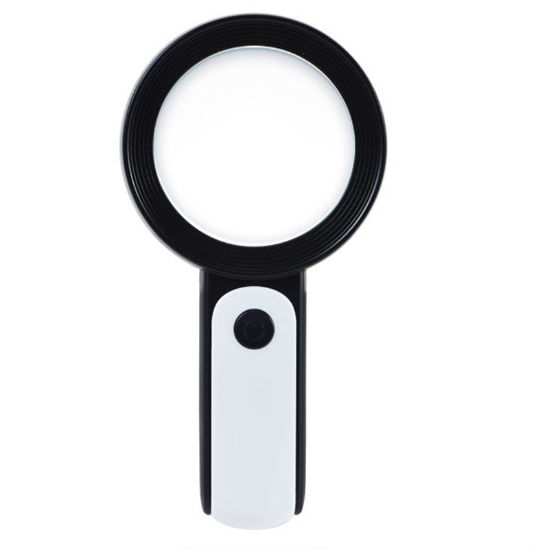Magnifying Glass with LED Lighting and Adjustable Light Settings for Clear Reading