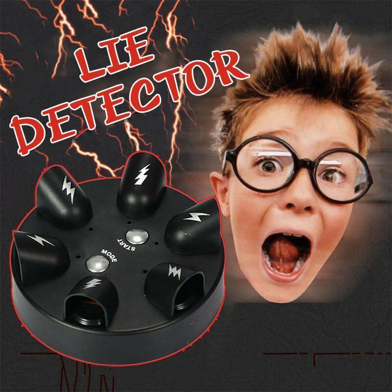 Electronic Lie Detector Party Game with Finger Sensors
