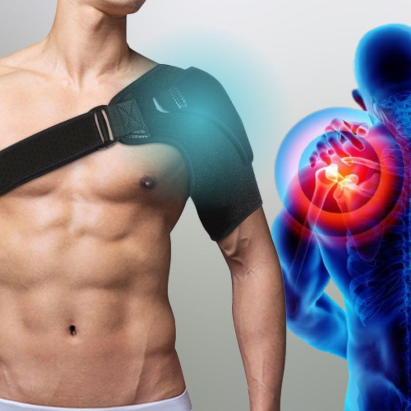 Adjustable Shoulder Brace for Support and Recovery from Shoulder Issues