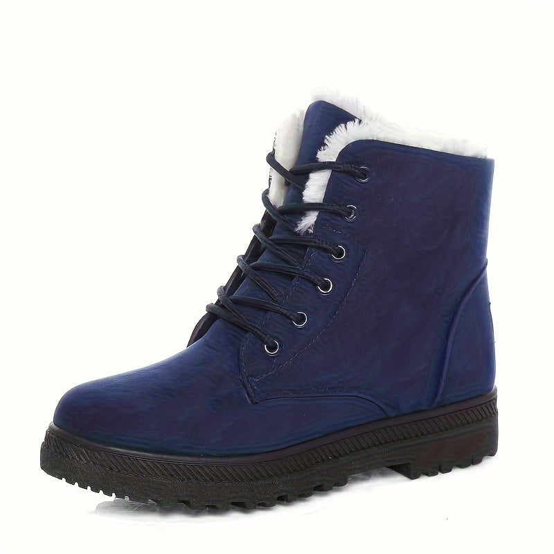 Women's Stylish Winter Ankle Boots - Keep Your Feet Warm and Comfortable