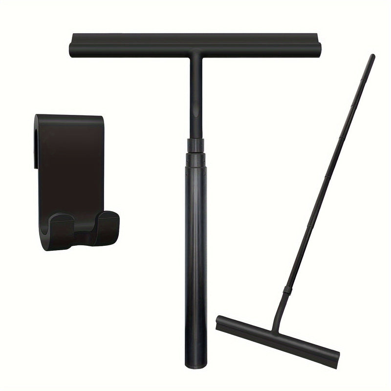 Telescopic Shower Squeegee with Extendable Handle – For Wall and Floor