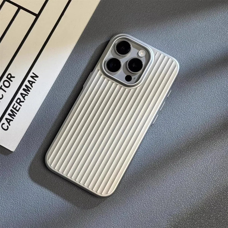 Slim Ribbed Phone Case with Textured Grip