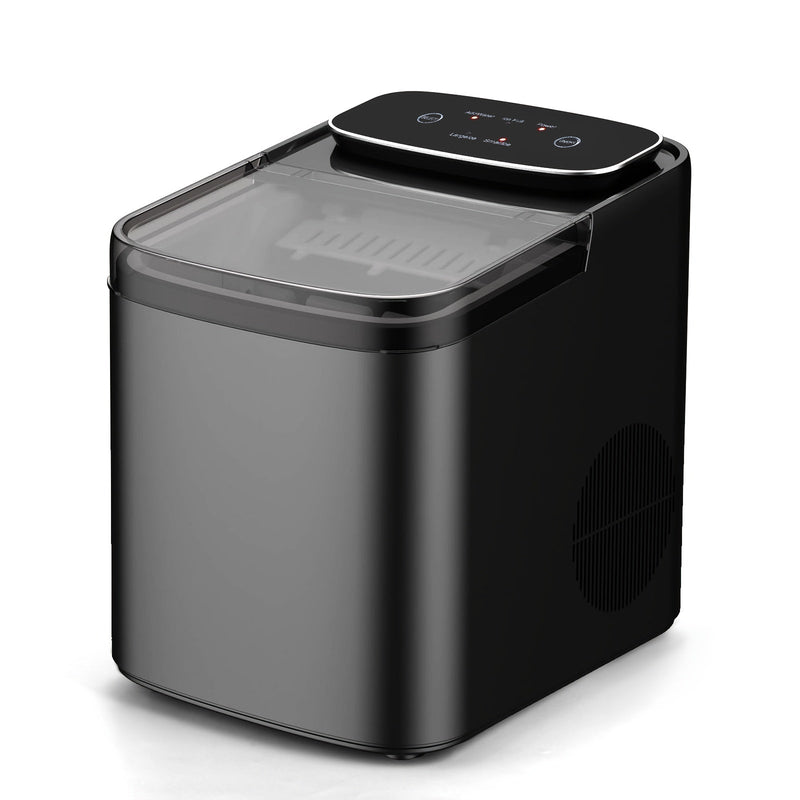 Self-Cleaning Ice Cube Maker with Two Ice Cube Sizes for Daily Use