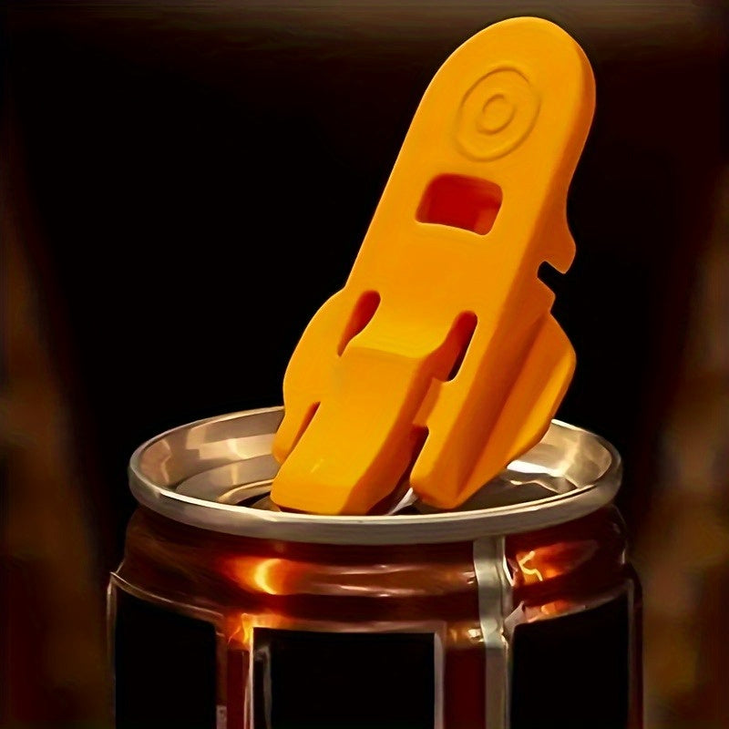 Compact Can Opener Tool for Beverage Cans with Ergonomic Grip