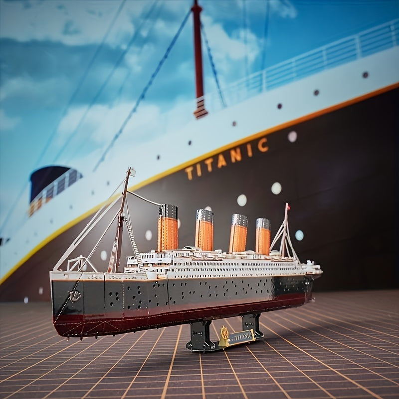 Titanic 3D Metal Model Kit – Detailed DIY Model for Creative Crafters