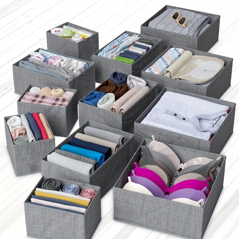 OrganizePro 12-Pack Drawer Organizers – Efficient and Compact