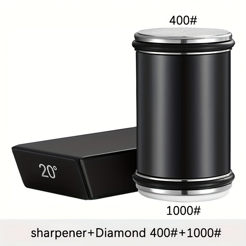 Magnetic Knife Sharpener with Diamond Coating for Kitchen Knives