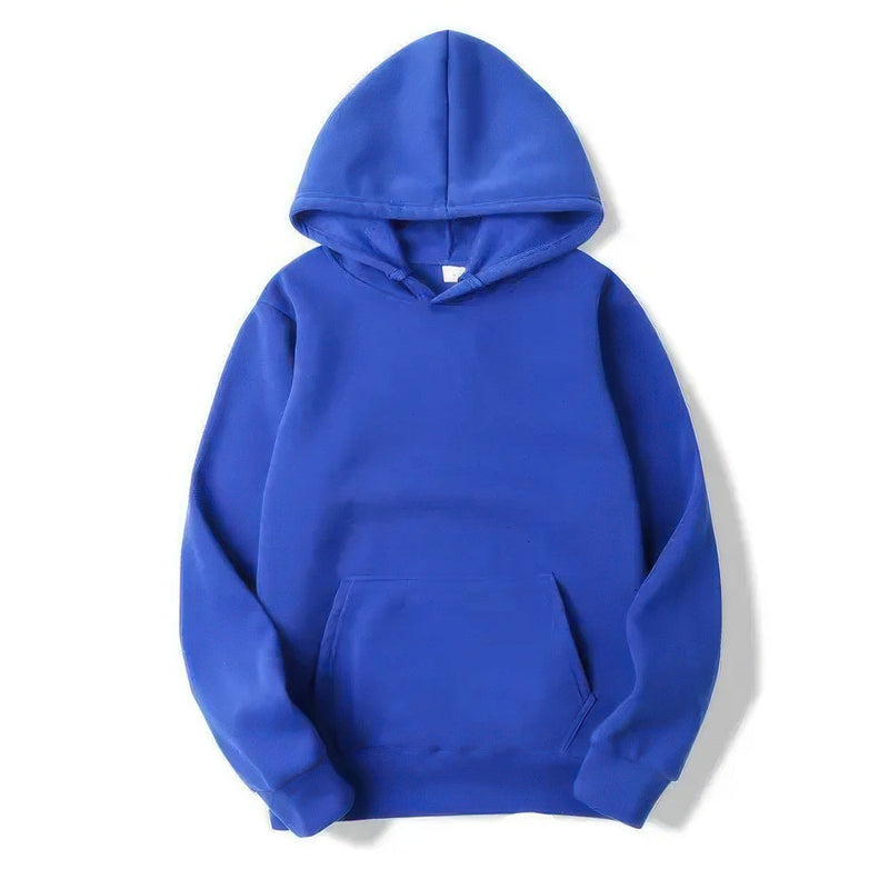Comfortable Unisex Hoodie with Warm Lining and Relaxed Fit