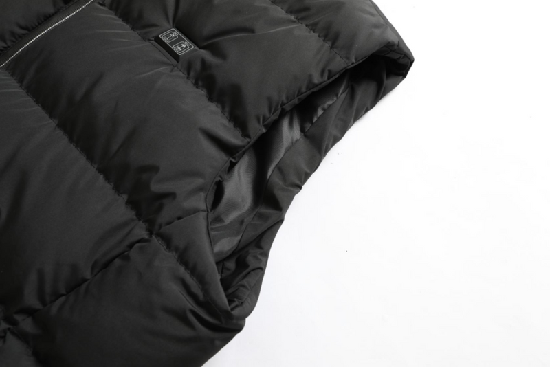 Heated Unisex Jacket with Adjustable Heat and Water-Repellent Material