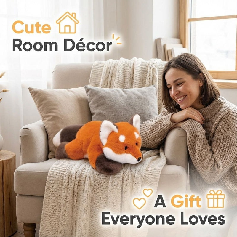 Soft Animal Cuddle Toy with Long Shape for Comfort and Relaxation