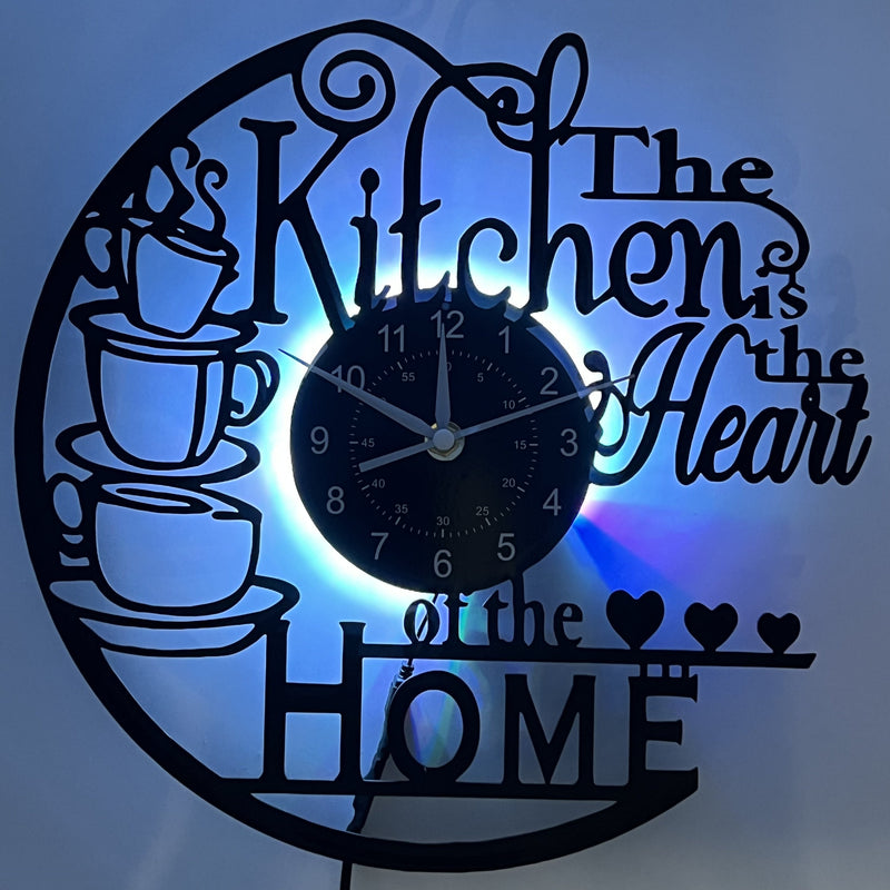Cozy Kitchen Wall Clock – For a Warm Atmosphere