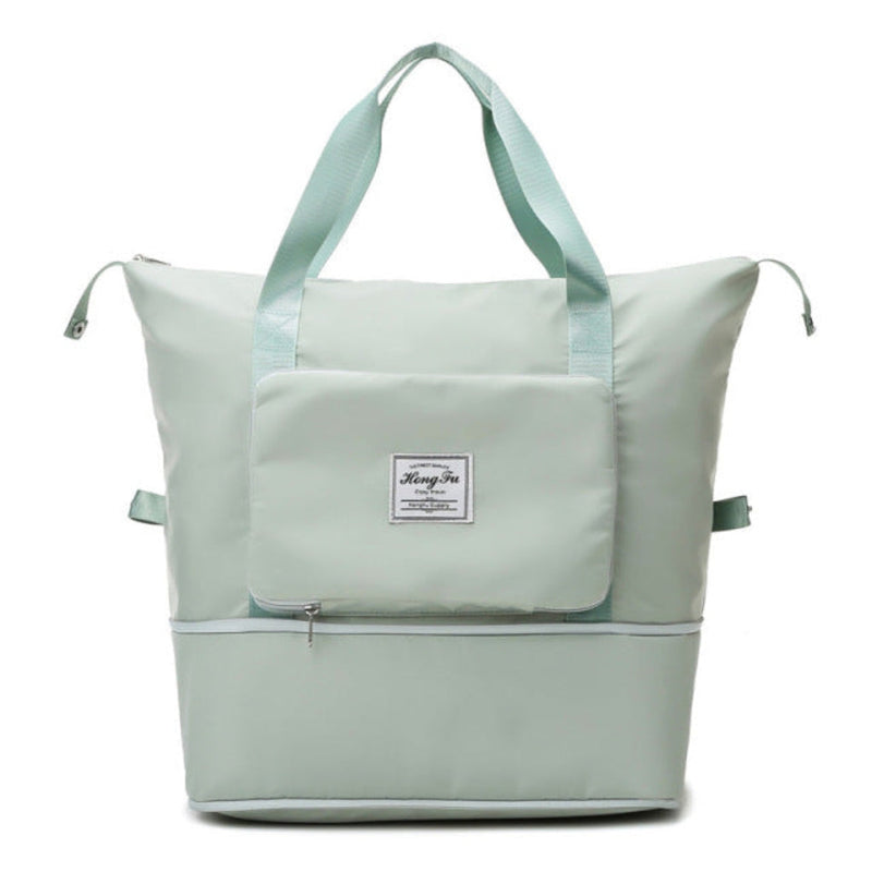 Foldable Lightweight Nylon Travel Bag with Shoulder Straps