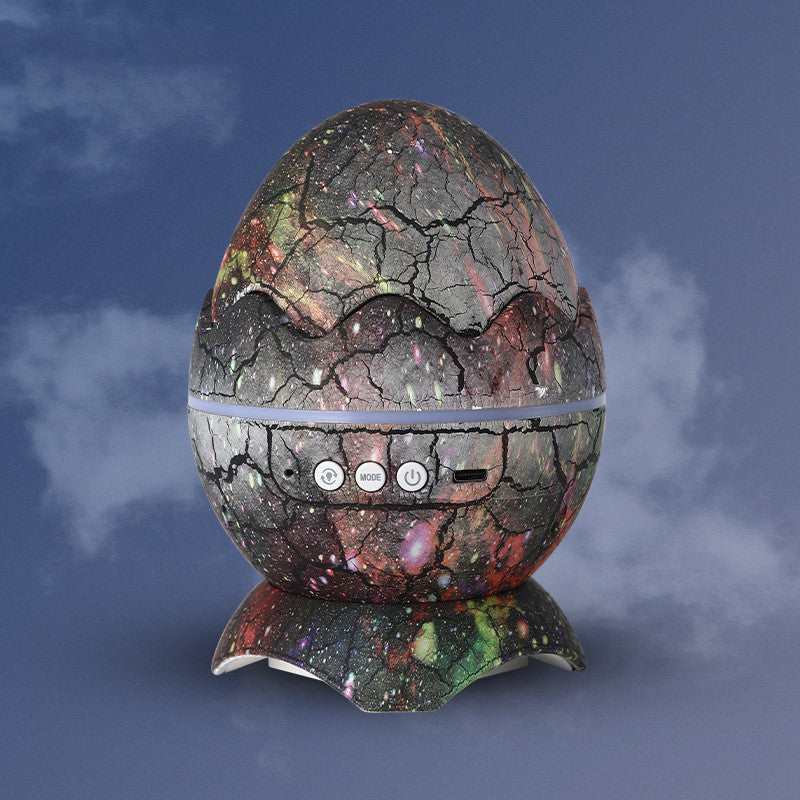 Dinosaur Egg Star Projector Night Light with Bluetooth Speaker