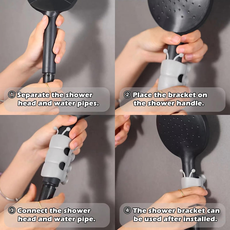 Flexible Suction Shower Head Holder