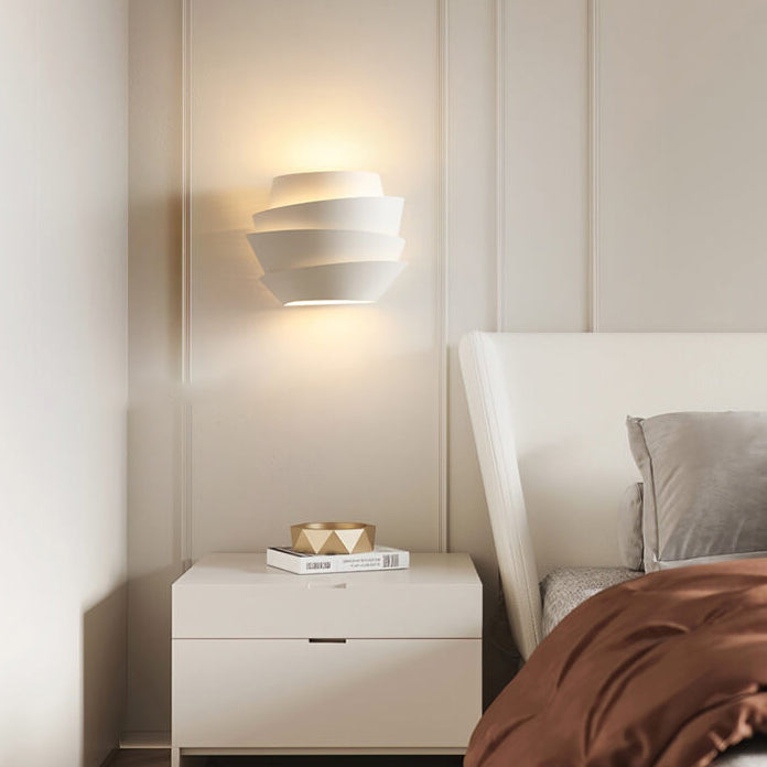 Scandinavian Wall Lamp with Double Light Points made of Iron