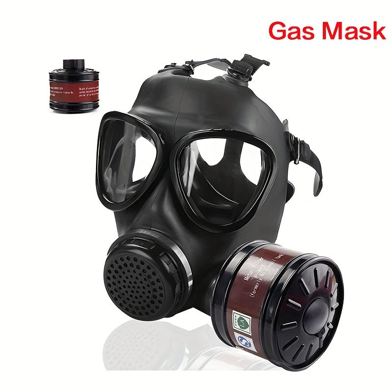 Tactical Full Face Gas Mask - Ultimate Protection Against Chemical Hazards