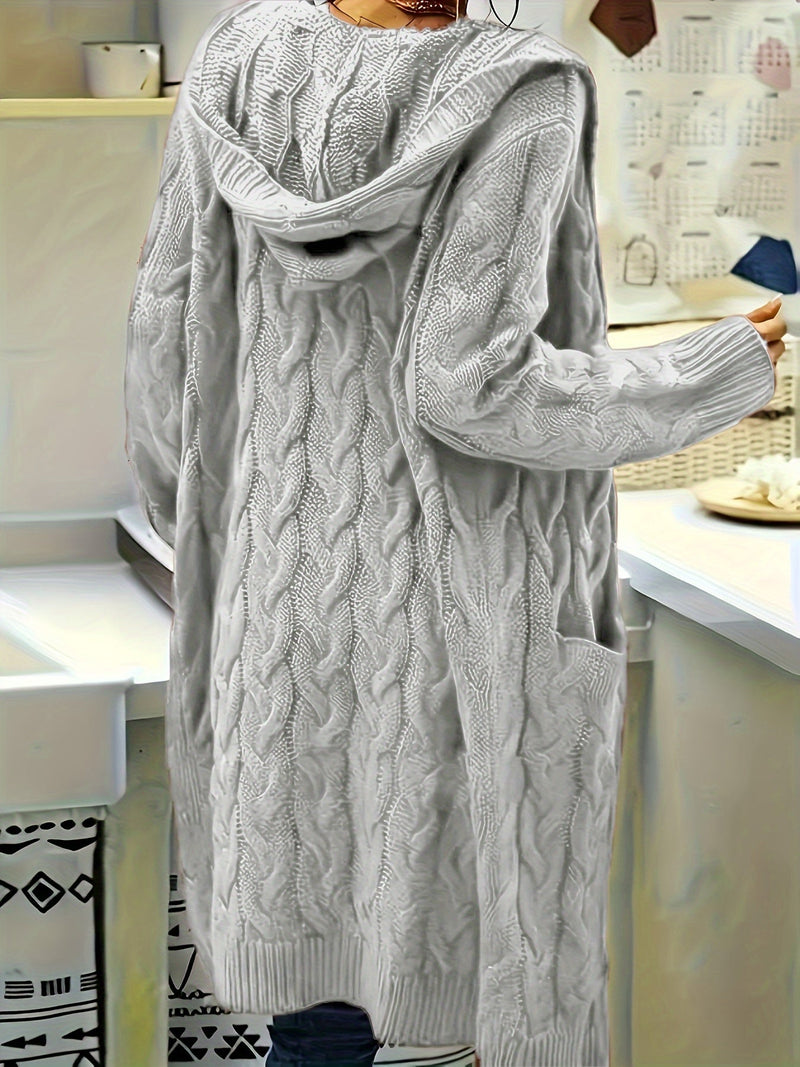Sophia’s Cable Knit Sweater - Comfort and Style for Cold Days