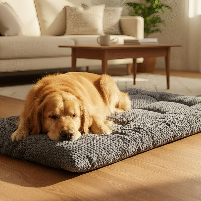 Comfortable Dog Cushion for Dogs with Soft Filling and Padded Sleeping Surface