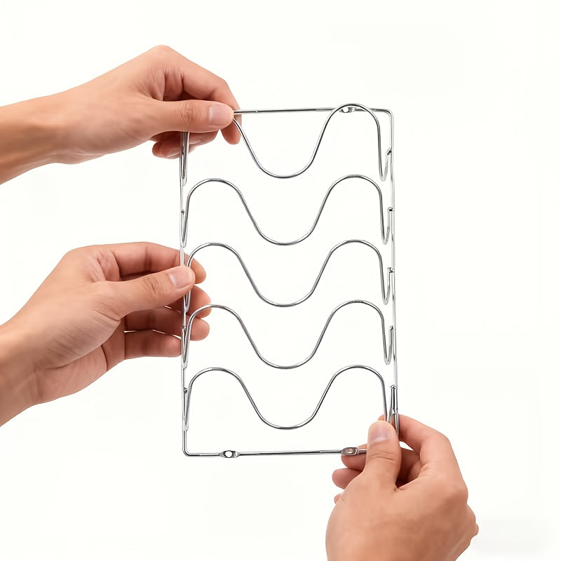 SteelOrganize Kitchen Lid Rack – Smart and Space-Saving Storage Solution