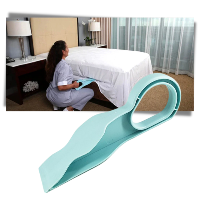 Pair of Plastic Mattress Lifting Wedges with Ergonomic Handles