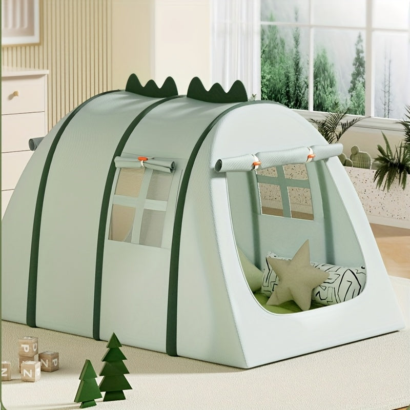 Children's Dinosaur-Shaped Play Tent – Foldable and Fun Design