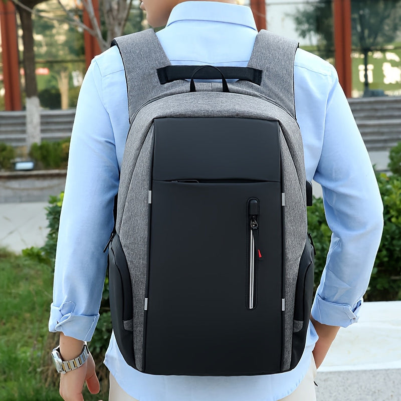 Travel Backpack with Anti-Theft Design and Laptop Compartment