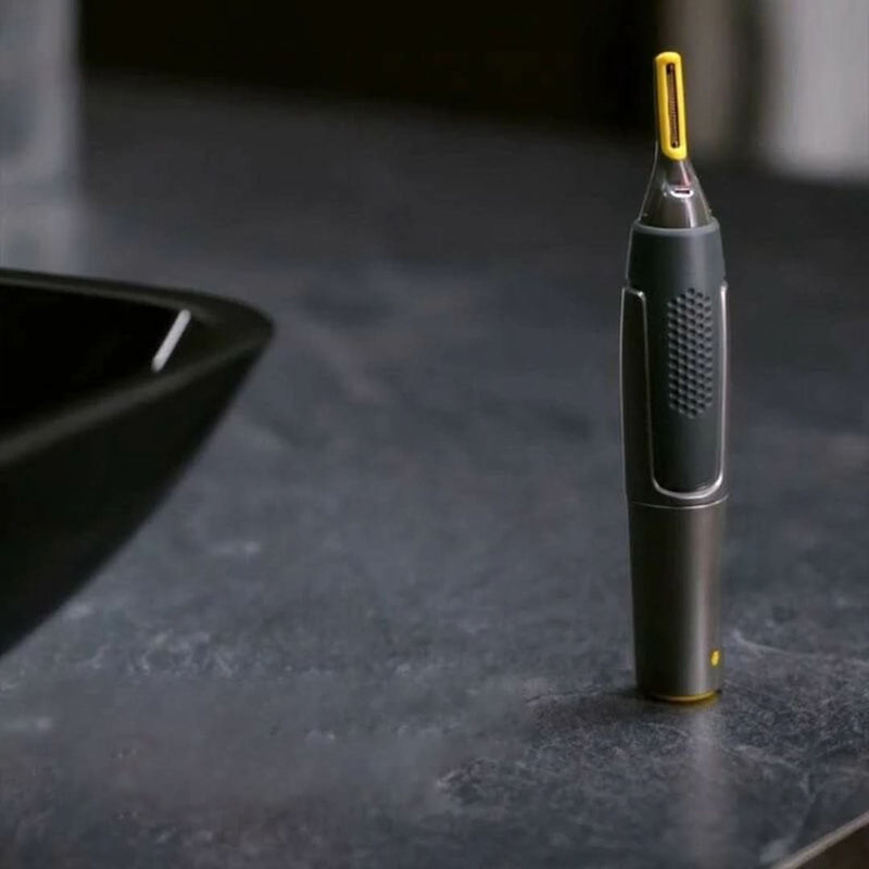 Cordless Precision Trimmer with Ultra-Thin Head and LED Light