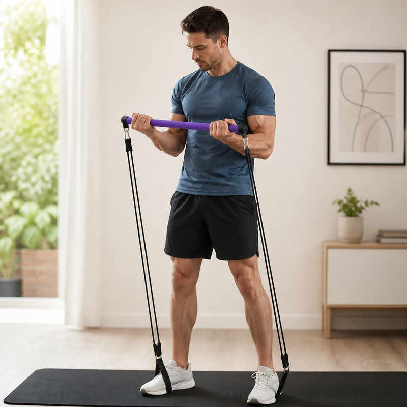 Portable Resistance Training Bar