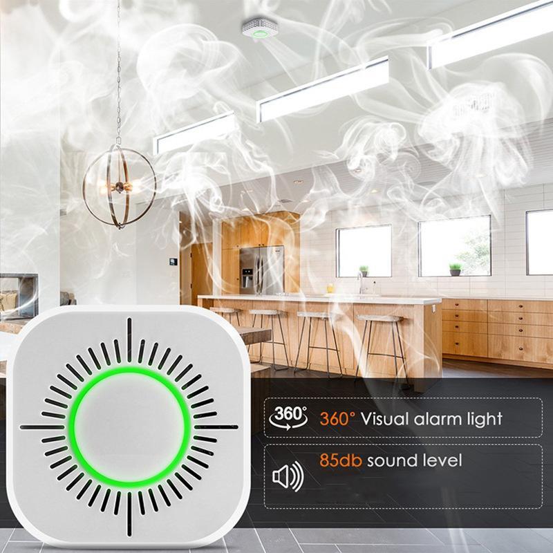 Smart Wireless Smoke Alarm for Home Safety