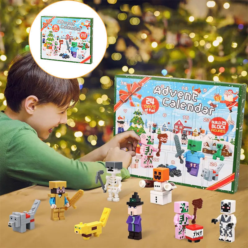 JingleBuild Christmas Building Block Advent Calendar