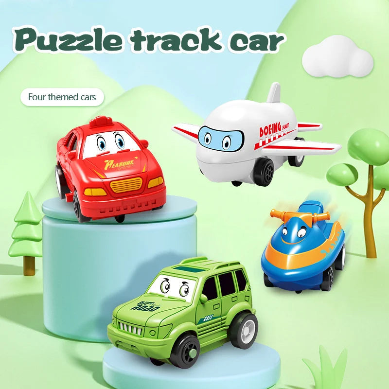 DIY Educational Electric Car Track Set