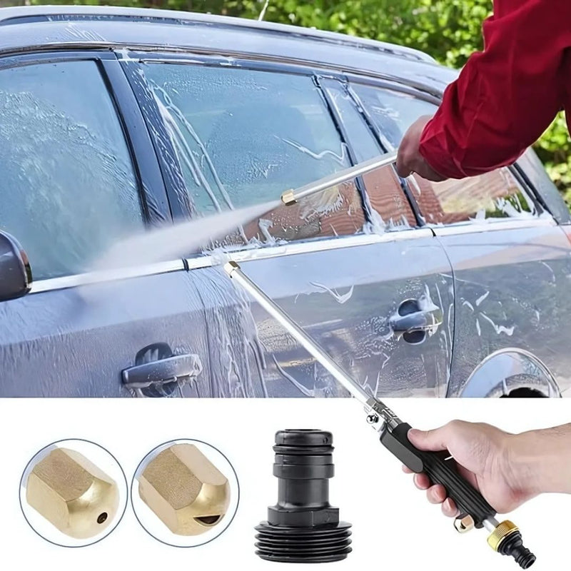Powerful High-Pressure Spray Gun for Garden Hose for Thorough Outdoor Cleaning