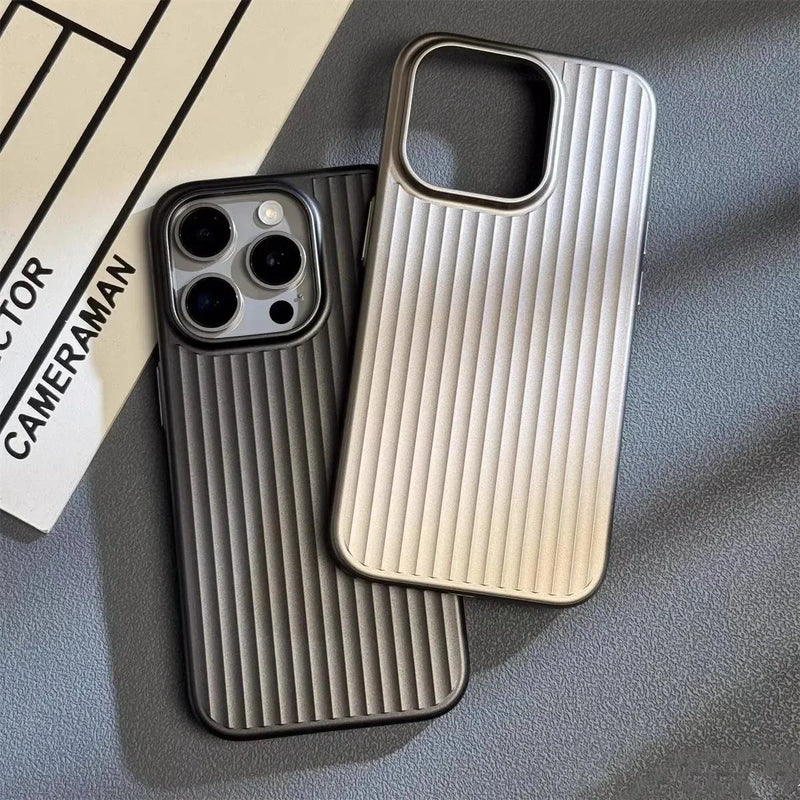 Slim Ribbed Phone Case with Textured Grip