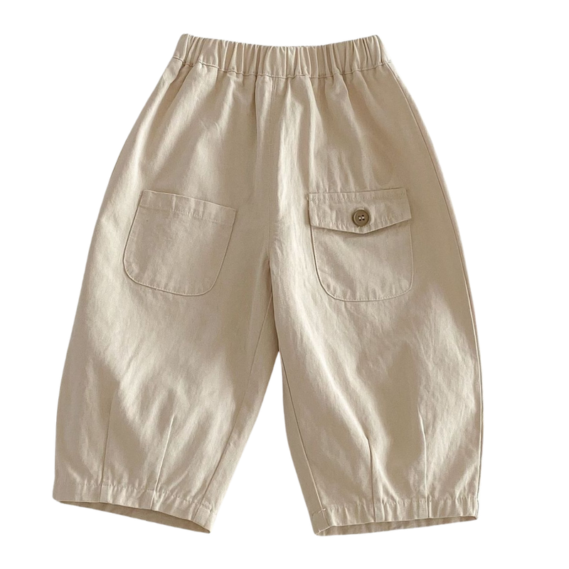 Kids' Cargo Trousers for Toddlers and Children with Comfortable Fit and Pockets