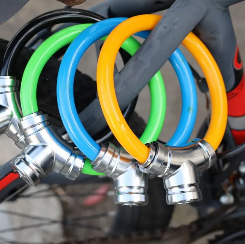 Reinforced Key Bicycle Cable Lock Set