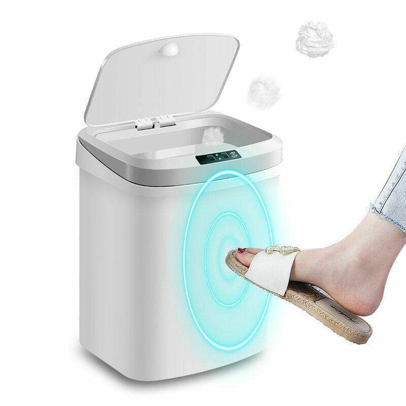 15L Automatic Sensor Bin with Touch-Free Lid