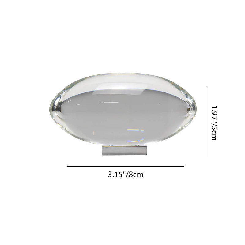 Crystal Projection Table Lamp with Remote Control