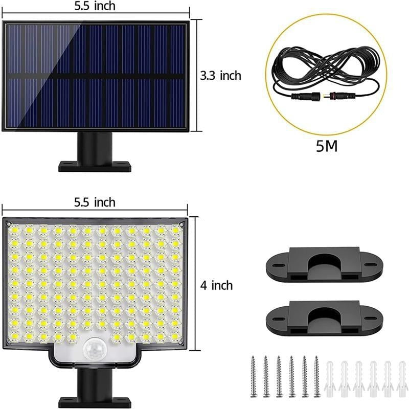 Solar Motion Sensor LED Flood Light