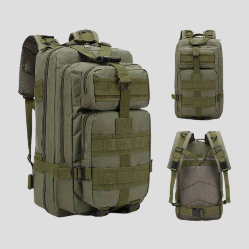 20L Tactical Travel Backpack with Removable Inserts and MOLLE Straps