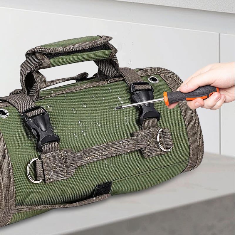 Foldable Multi-Compartment Tool Bag