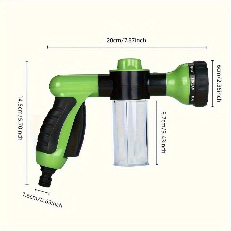Dog Shower and Hose Attachment 8 in 1 - Washing, Spraying, Cleaning