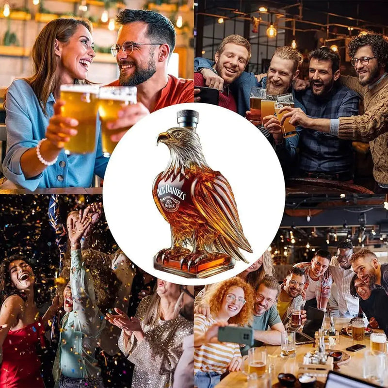 Eagle-Shaped Whisky Decanter – A Stylish and Exclusive Centrepiece