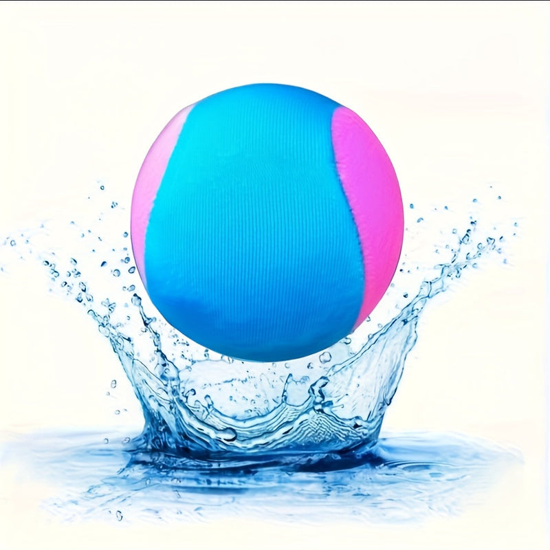 Water Skip Ball for Pool and Beach with Bouncing Silicone Design