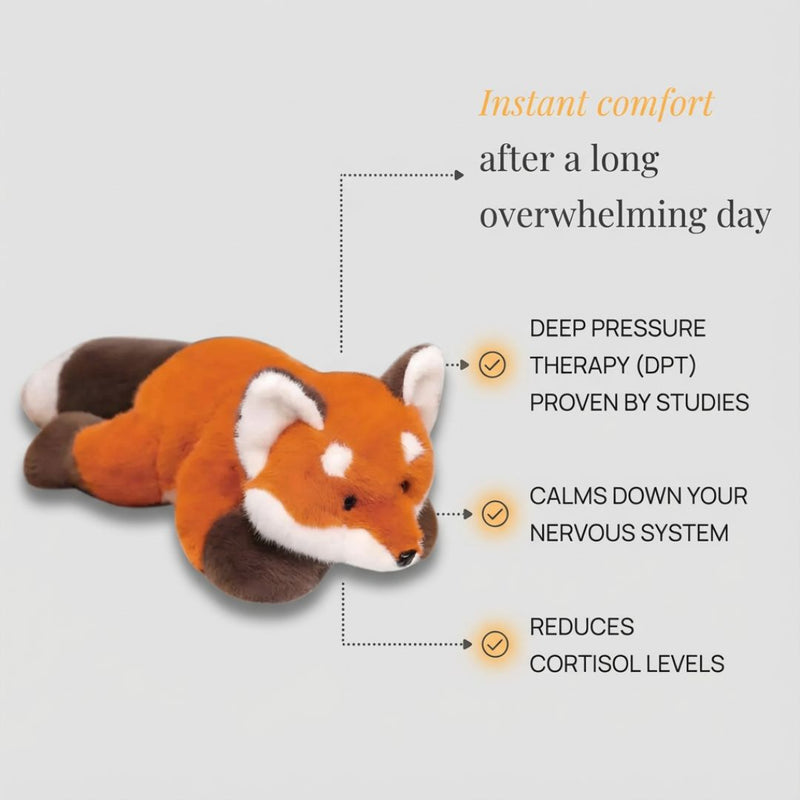 Soft Animal Cuddle Toy with Long Shape for Comfort and Relaxation