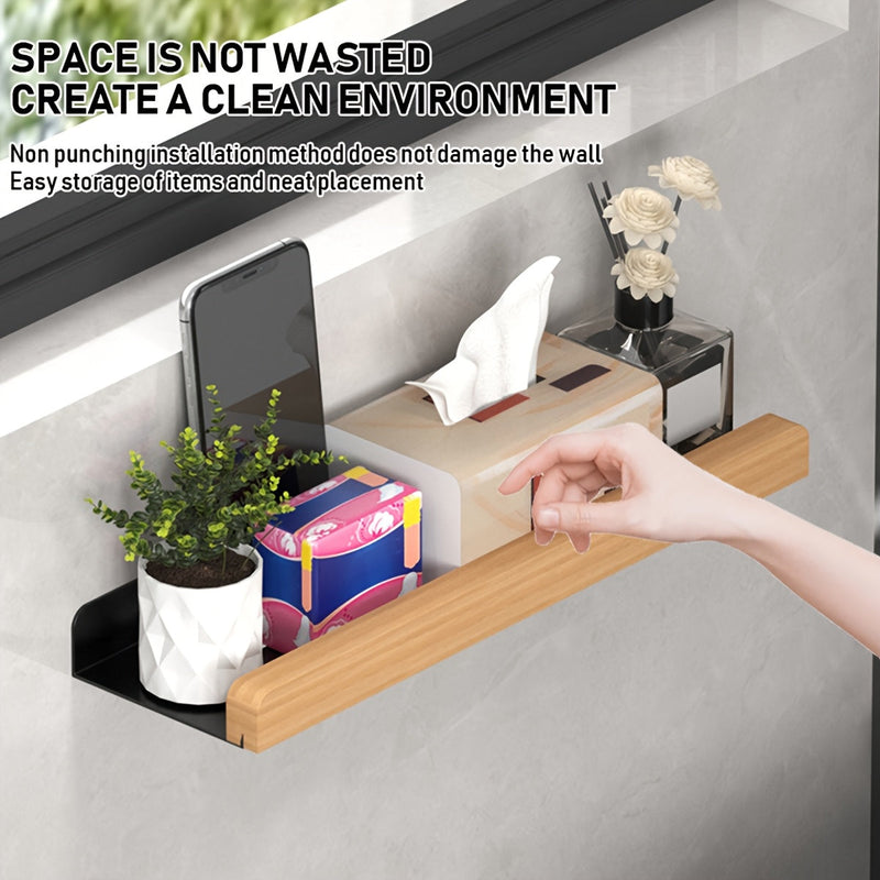 Stylish Wall Shelf Toilet Paper Holder – Perfect for Bathroom Organization